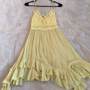 Free People Adella Slip Dress